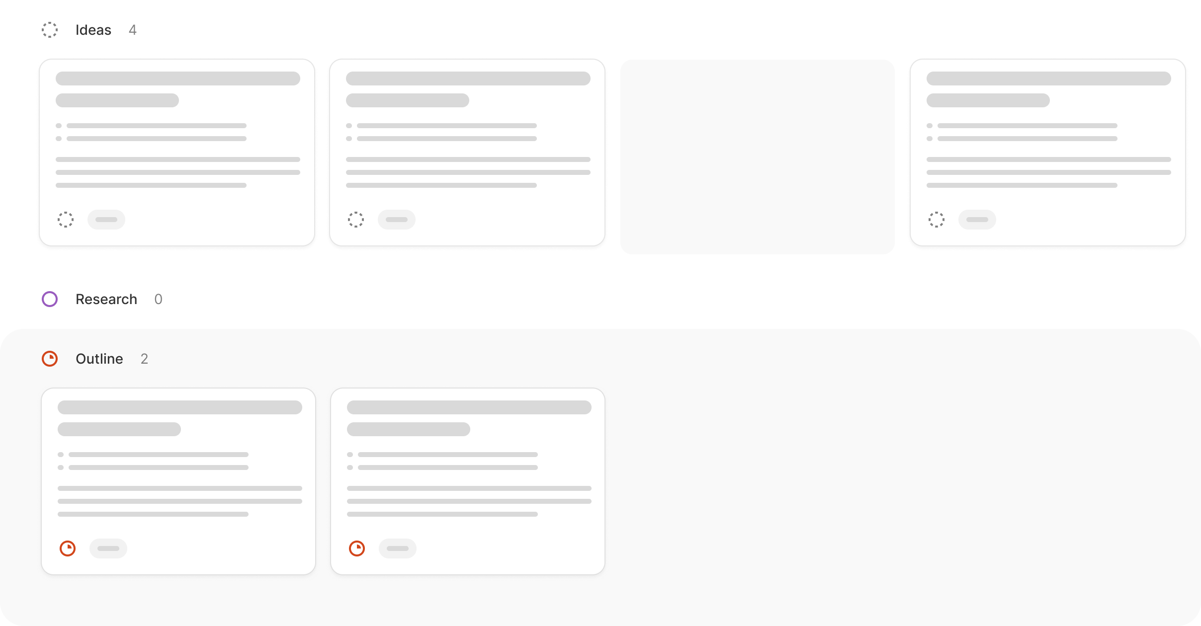 Screenshot of Strut's drag and drop interface